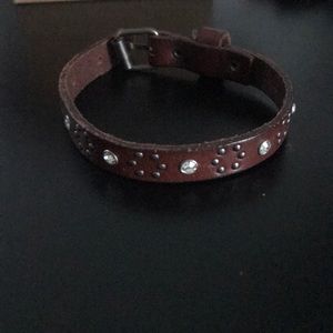 American Eagle Leather Bracelet